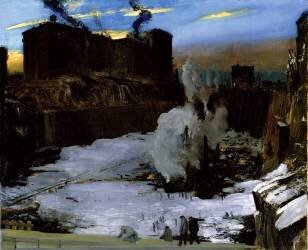 Pennsylvania Station Excavation (George Wesley Bellows) - Muzeo.com