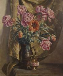 Peonies and Poppies (Roger Fry) - Muzeo.com