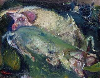 Pigs (Chaïm Soutine) - Muzeo.com