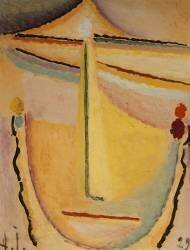 Pink-Orange (Alexej von Jawlensky) - Muzeo.com
