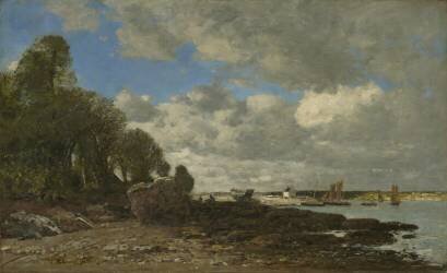 Plougastel (Eugène Boudin) - Muzeo.com