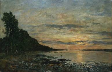 Plougastel (Eugène Boudin) - Muzeo.com