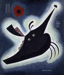 Pointed Black (Wassily Kandinsky) - Muzeo.com