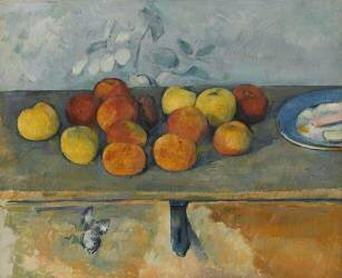 Pommes et biscuits (Paul Cézanne) - Muzeo.com