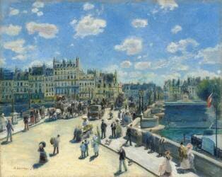 Pont Neuf (Auguste Renoir) - Muzeo.com