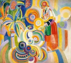 Potugese Woman (Robert Delaunay) - Muzeo.com