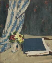 Primroses (Charles-Auguste Edelmann) - Muzeo.com