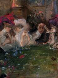 Professional Roulette Gamblers (Pompeo Mariani) - Muzeo.com