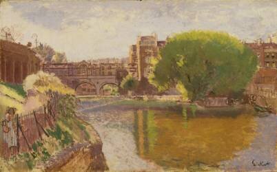 Pulteney Bridge (Walter Richard Sickert) - Muzeo.com
