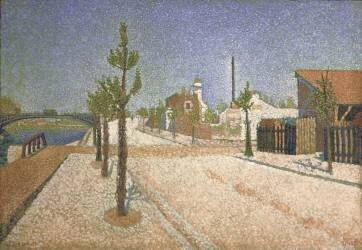 Quai de Clichy (Paul Signac) - Muzeo.com