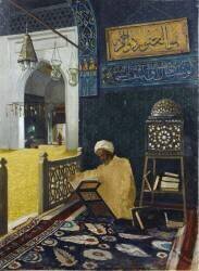 Quran reciting (Osman Hamdi Bey) - Muzeo.com