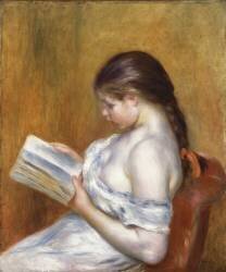 Reading (Auguste Renoir) - Muzeo.com