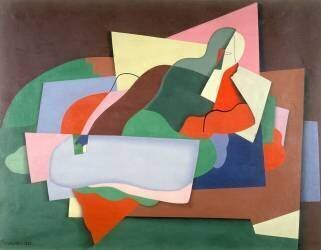Reclining Man (Georges Valmier) - Muzeo.com