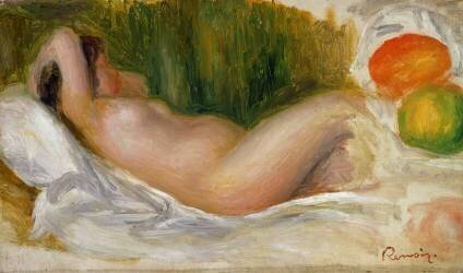 Reclining Nude (Auguste Renoir) - Muzeo.com