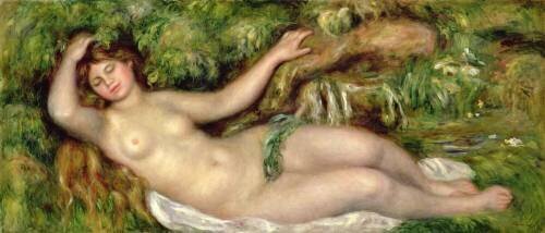 Reclining Nude (Auguste Renoir) - Muzeo.com