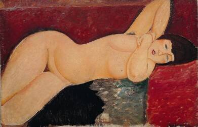 Reclining nude (Amedeo Modigliani) - Muzeo.com