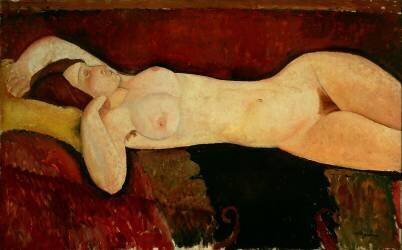 Reclining Nude (Amedeo Modigliani) - Muzeo.com