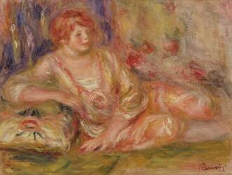 Reclining Odalisque (Auguste Renoir) - Muzeo.com