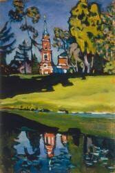 Red Church (Wassily Kandinsky) - Muzeo.com