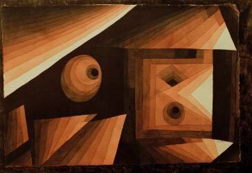 Red Gradation (Paul Klee) - Muzeo.com