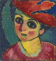Red hat (Alexej von Jawlensky) - Muzeo.com