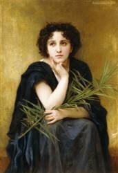 Reflection (William Bouguereau) - Muzeo.com