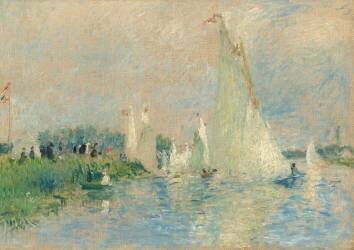 Regatta at Argenteuil (Auguste Renoir) - Muzeo.com