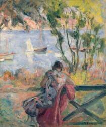 Repos près du rivage (Henri Lebasque) - Muzeo.com