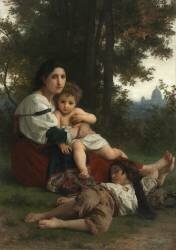 Rest (William Bouguereau) - Muzeo.com
