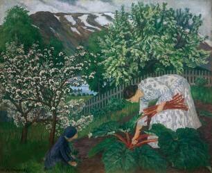 Rhubarb (Nikolai Astrup) - Muzeo.com