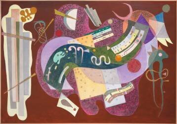 Rigid and curved (Wassily Kandinsky) - Muzeo.com