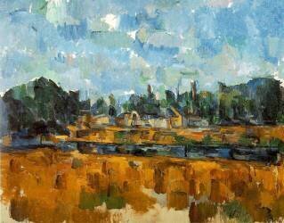 River Banks (Paul Cézanne) - Muzeo.com