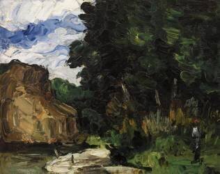 River Bend (Paul Cézanne) - Muzeo.com