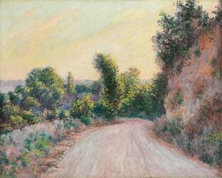Road (Claude Monet) - Muzeo.com