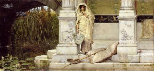 Roman Fischer Girl (Lawrence Alma-Tadema) - Muzeo.com