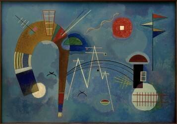 Round and Pointed (Wassily Kandinsky) - Muzeo.com