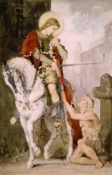 Saint Martin (Gustave Moreau) - Muzeo.com