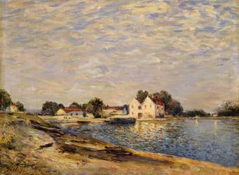 Saint-Mammes (Alfred Sisley) - Muzeo.com
