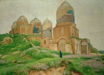 Samarkand, Schah-i-Sindah-Mausol (Iwan Kasakow) - Muzeo.com