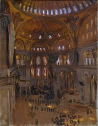 Santa-Sophia (John Singer Sargent) - Muzeo.com