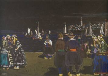 Saturday evening (Wassily Kandinsky) - Muzeo.com