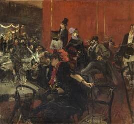Scène de fête (Giovanni Boldini) - Muzeo.com