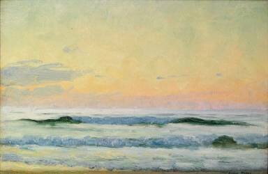 Sea Study - Evening (Adrian Scott Stokes) - Muzeo.com
