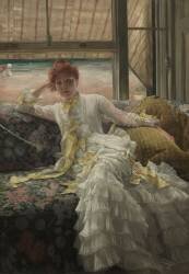 Seaside, July (James Tissot) - Muzeo.com