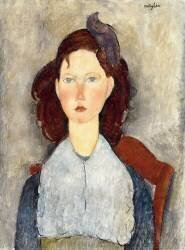 Seated girl (Amedeo Modigliani) - Muzeo.com