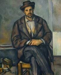 Seated Peasant (Paul Cézanne) - Muzeo.com