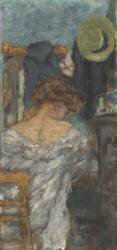 Seated woman (Pierre Bonnard) - Muzeo.com