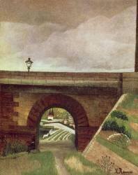 Sèvres Bridge (Henri Rousseau) - Muzeo.com