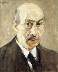 Self-portrait (Max Liebermann) - Muzeo.com