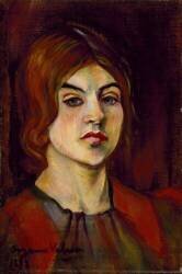 Self-portrait (Suzanne Valadon) - Muzeo.com
